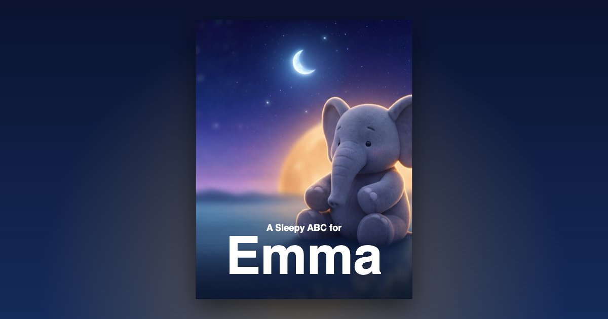 A Lullabet cover — A Sleepy ABC for Emma